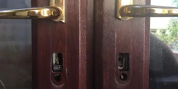 patio door locks snapped