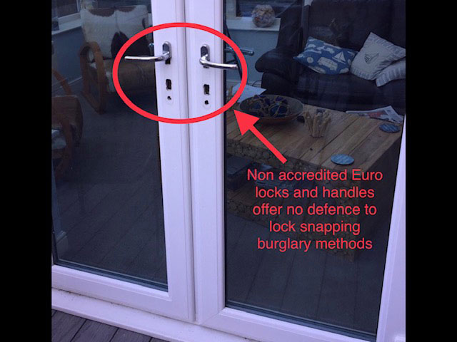 Patio French Door Lock for Patio Door Lock Security and Double