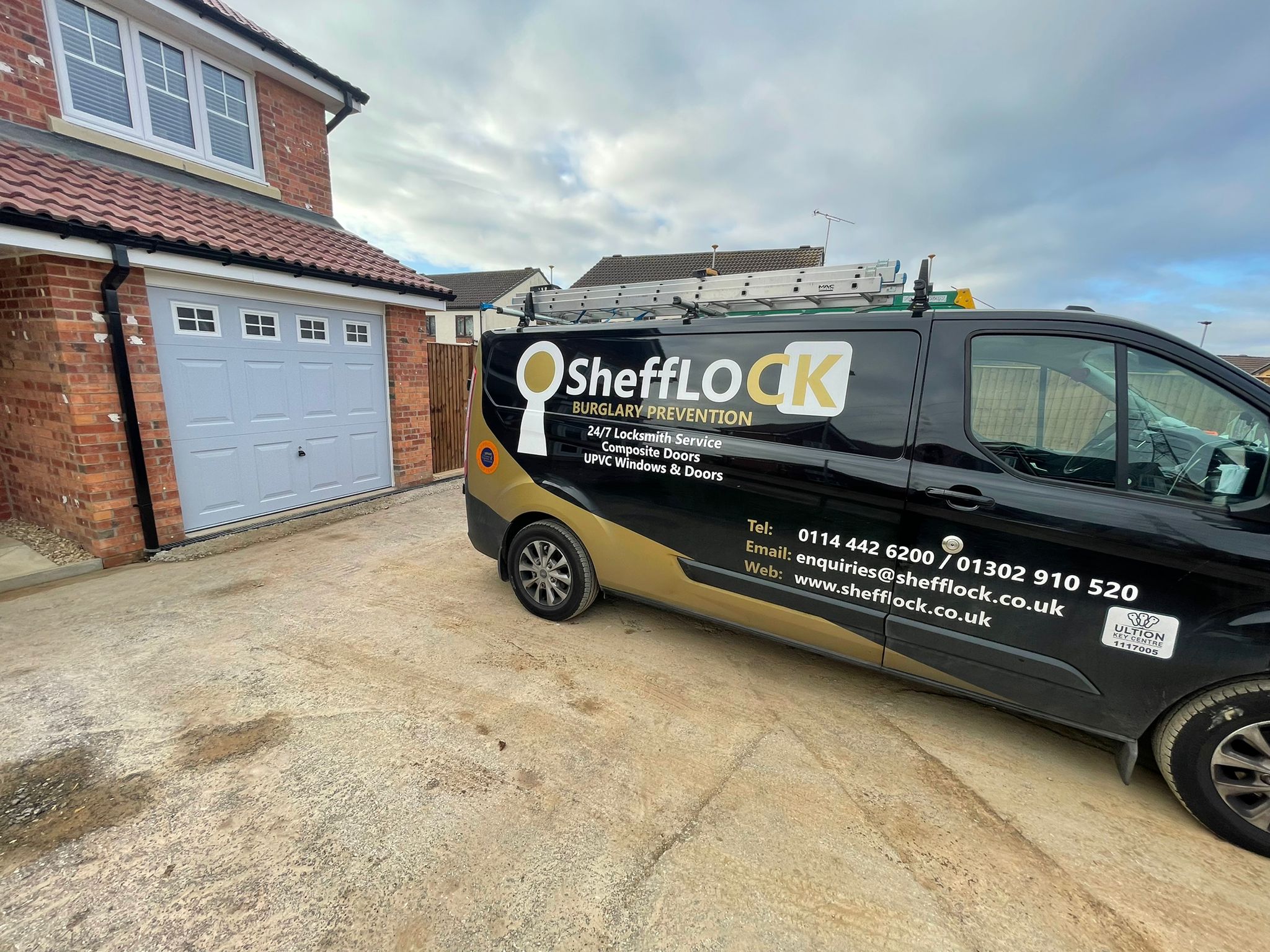 Garage Door Repairs - New Lock Replacement From SheffLOCK