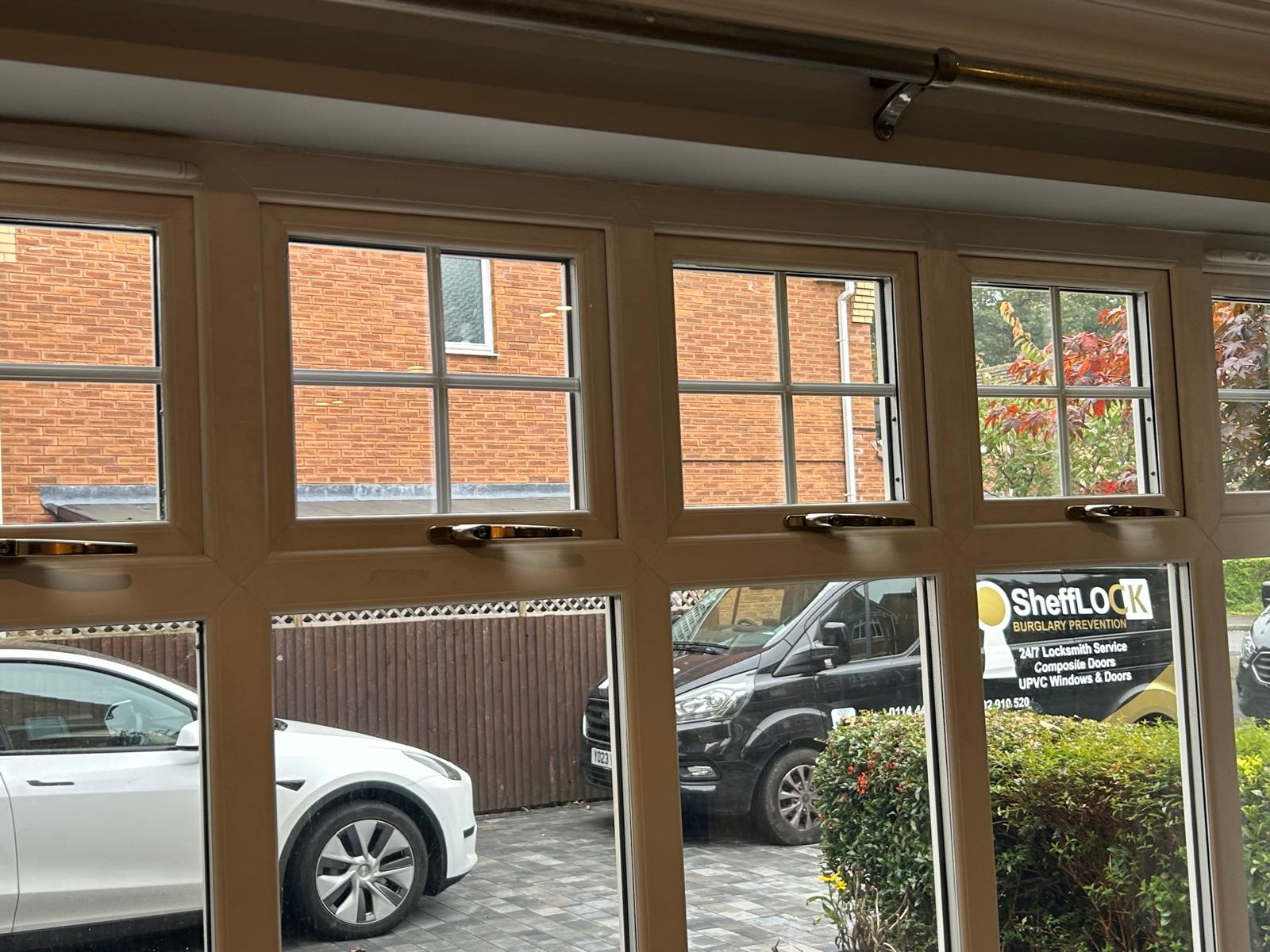 New UPVC Windows Installed By SheffLOCK - Bay WIndow