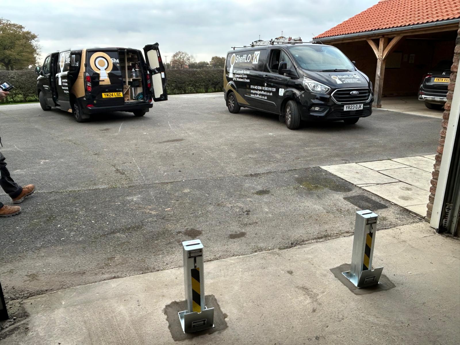 SheffLOCK Branded Vehicles