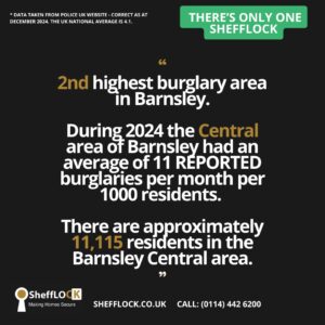 Barnsley Week 2 Burglary Area Data