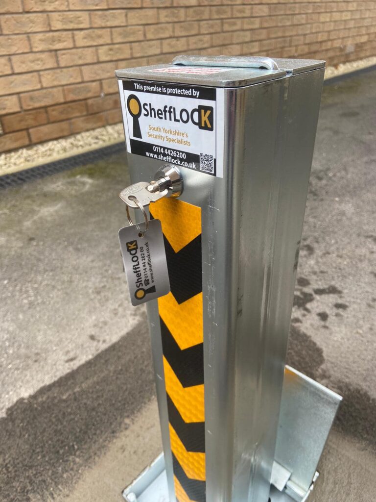 Driveway Security Bollard From SheffLOCK